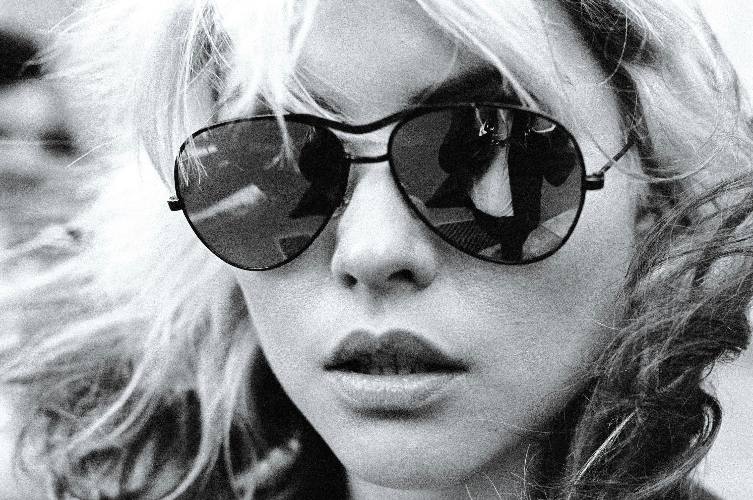 Photo of Debbie Harry (late '70s) by Chris Stein from the book <i>Negative</i>, courtesy of Rizzoli.